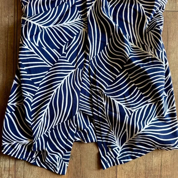 Miraclesuit Lush Lanai Love Knot Underwire Tankini Swimsuit Top Size 10 - Picture 8 of 10